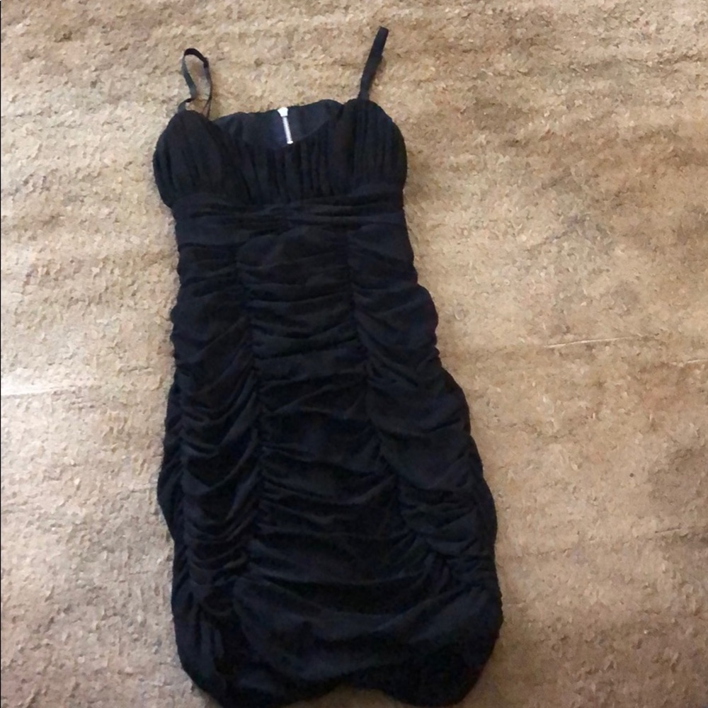 Juniors black dress